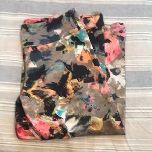Floral Capri leggings